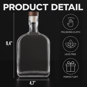 Officially Done - Coworker Personalized Custom Whiskey Bottle