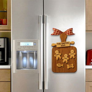 Celebrate Your Family With Cookie Figures Decal, Personalized Custom Decal Gift