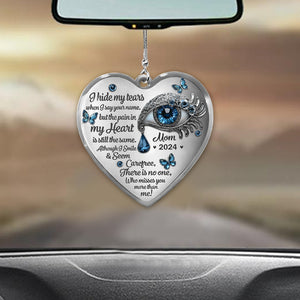 Tears in My Heart - Personalized Memorial Car Ornament
