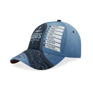 Jesus The Way The Truth The Life Personalized Classic Cap