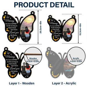 Custom My Entire Life Suncatcher - Personalized Window Hanging Suncatcher Ornament