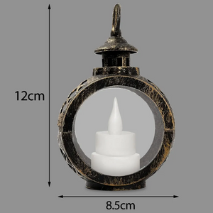 Dog Lay Here With Me - Personalized Custom Christmas Lantern Gift For Pet Lover