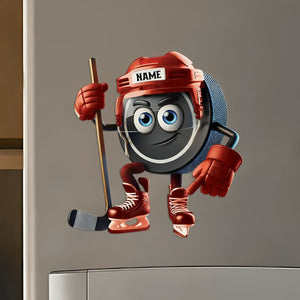 Custom Name Personalized Ice Hockey Sticker/Decal