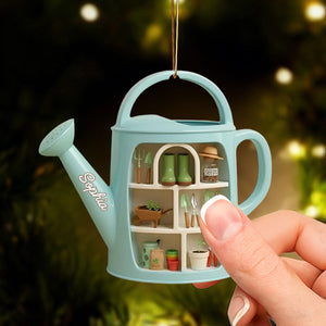 Celebrate Gardening Joy With Custom Garden Tools Design, Personalized Ornament, Gift For Gardening Enthusiasts