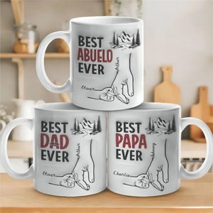 Best Daddy Ever - Family Personalized Mug - Father's Day, Gift For Dad, Grandpa