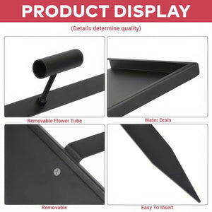 Love Leaves A Memory That No One Can Steal - Personalized Granite Headstone With Stand , Memorial Gift, Sympathy Gift For Loss Of Loved One