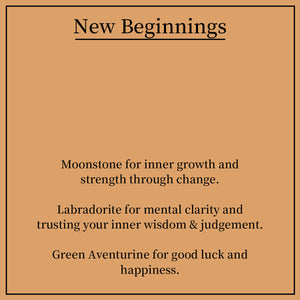 Personalized GOOD LUCK crystal chip bottle. Lucky charm. Crystals for new beginnings, exams, interview