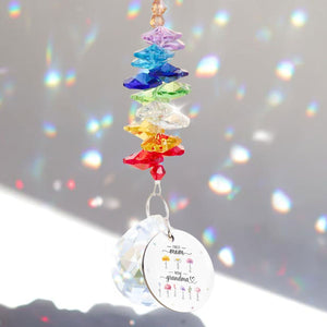 From Mother to Grandmother - Personalized Ball Prism Suncatcher