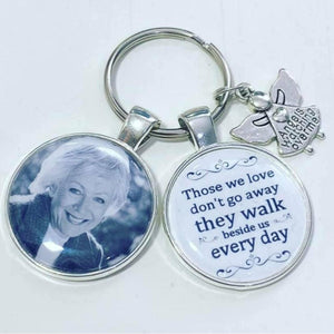 Personalized Keychain Lost Loved Ones Family Loss Memorial Remembrance