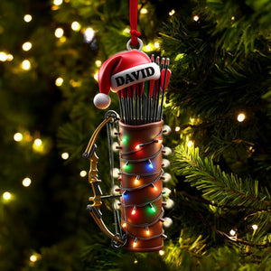 Personalized Archery Christmas Ornament Archery Christmas Gift Decoration