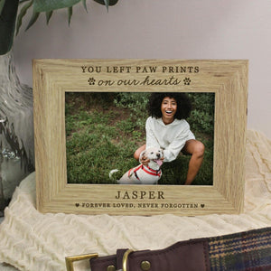 Personalised Pet Memorial Photo Frame