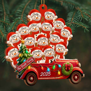 A Special Holiday Season, Personalized Wood Ornament, Gift For Family and Christmas Lovers