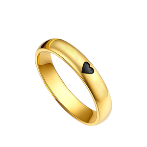 Couple Ring - Personalized Name Matching Heart Promise Rings