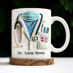 Celebrate Everyday Heroes With Medical Professional Gifts, Personalized Custom Coffee Mug