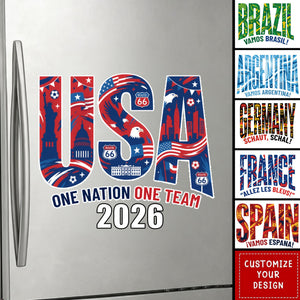 Rep Your Nation β Personalized 2026 Soccer Country Decal