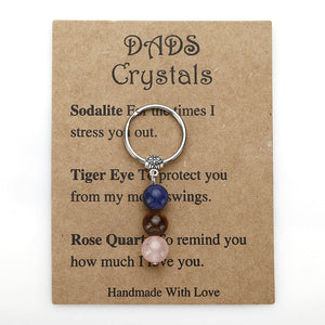 Crystal keychain,Healing crystals,Sad, A new beginning,Love yourself, Good luck with that,Success,Crystal gift