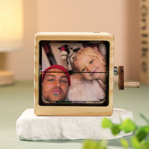 Flip Photo Box – Customizable Memory Album