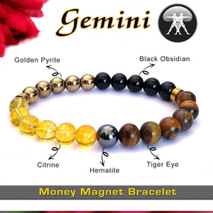 Certified Money Attraction Bracelet By Zodiac Signs