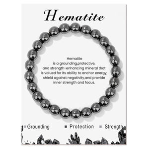 Gemstone Bracelet with Card