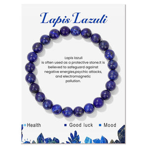 Gemstone Bracelet with Card