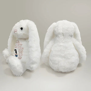 I Filled It With My Wishes Bestie Sister - Personalized Soft Toy Bunny