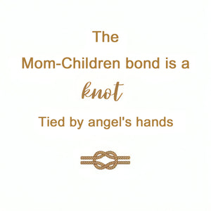 Personalized 1-12 Birth Flowers Knot Bracelet