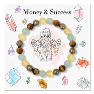 New Beginnings - Natural Stone Healing Encourage Bracelet