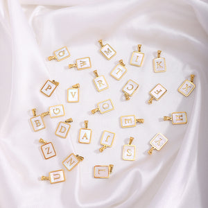 Personalized Initial Birthstone Necklace For Woman