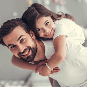 Hand Woven Bracelet With Gift Card, Healing Crystal Bracelet Mother's Day Gift