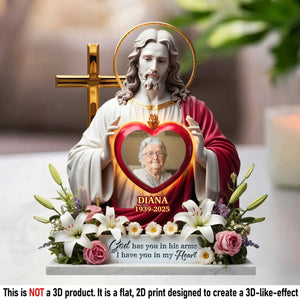 With Angels Now Resting Memorial Personalized Acrylic Plaque