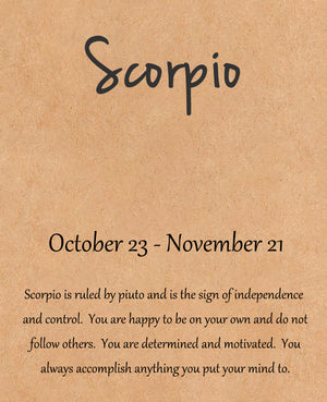 Natural Stone Hand Woven Bracelet With Twelve Constellations Paper Card