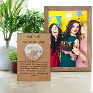 Crystals bring good luck/confidence. Protect and support crystal gifts