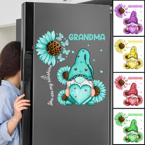 Unique Leopard Grandma Mom Butterfly Kids Personalized Decal