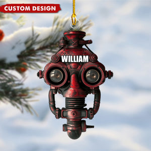 Scuba Diving Acrylic Ornament - Custom Name Ornament Gift For Diving Lovers