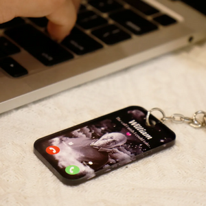Personalized The Call I Wish I Could Make Memorial Keychain