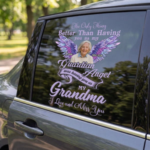 Memorial Gift For Loss Of Loved One β Personalized Decal "I Love And Miss You Mom"