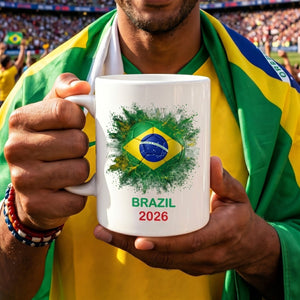 Personalized 2026 Soccer Country MUG
