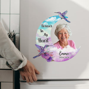 Forever In My Heart Personalized Memorial Decal