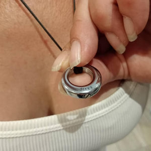 Human Ashes Keepsake, Dog Cat Hair Pet Memorial Personalized Urn Necklace