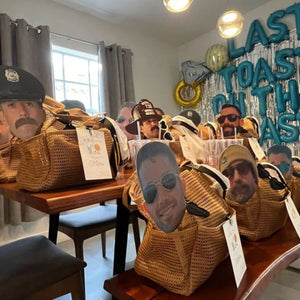 Personalized Heads Face Mask Party Decoration