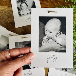 Personalized Photo Birthday Banner Party Decorations