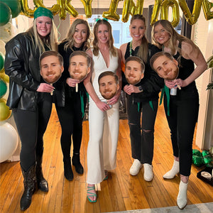 Personalized Heads Face Mask Party Decoration