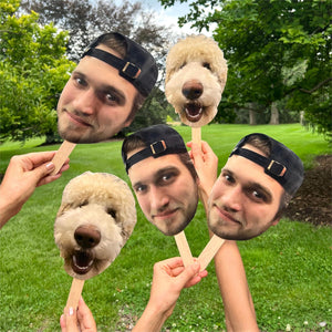 Personalized Heads Face Mask Party Decoration