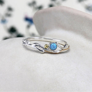 Personalized Birthstone Ring
