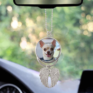 Your Wing Were Ready But My Heart Was Not Personalized Angel Memorial Charm