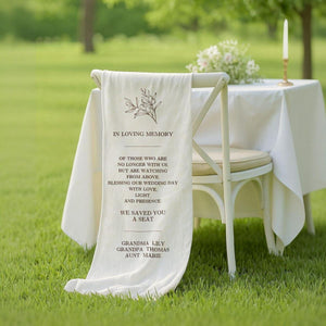 Welcome To The Wedding Of Mr. & Mrs. • Custom Fabric Wedding Welcome Sign • Personalized Wedding Decor