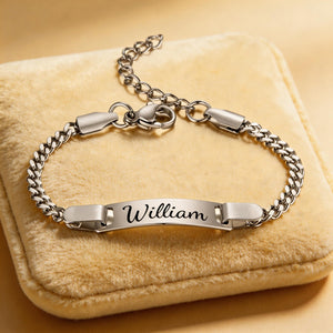 Custom Name Personalized Baby Bracelet, Newborn Gift