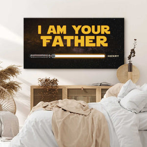 I Am Their Father Personalized Canvas Poster,Father’s Day Gifts
