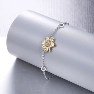 To My Best Friend-Sunflower Bracelet