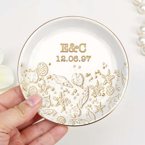 Our Special Day Beach, Ceramic Dish, Gift For Wife And Beach Lovers